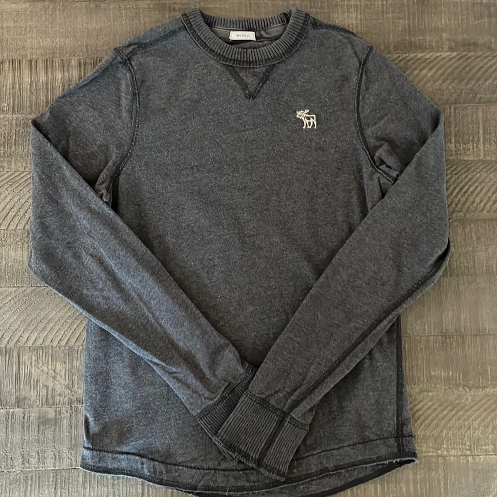 Abercrombie Kids Long Sleeve Muscle Fit Shirt